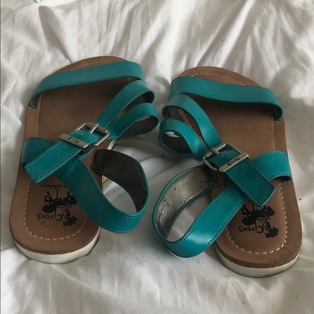 Circus by Sam Edelman teal strappy